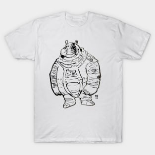 Hippo Astronaut T-Shirt